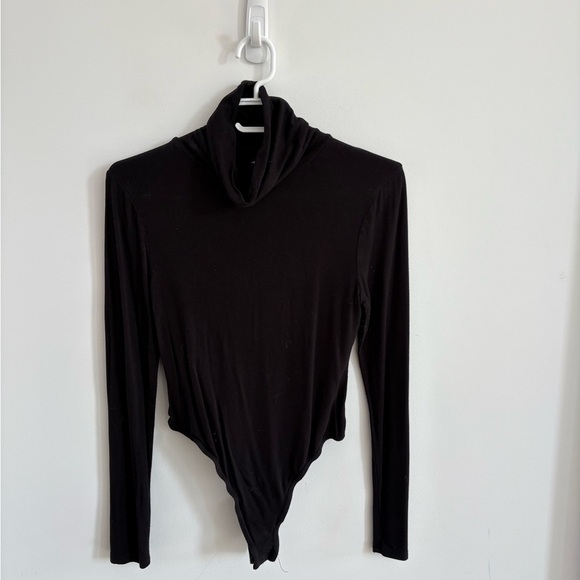Missguided Black Turtle Neck Bodysuit - With Imperfections - Picture 1 of 5